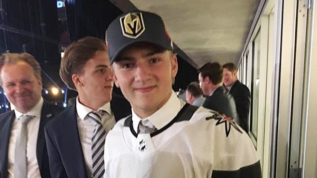 Hv71: Erik Brännström draftad av Vegas Golden Knights