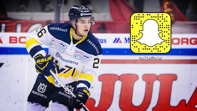 Hv71: Brännström tar över Snapchat-kontot