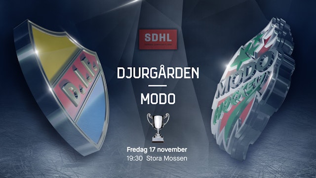 Djurgården Hockey: Matchfakta: Djurgården-MODO