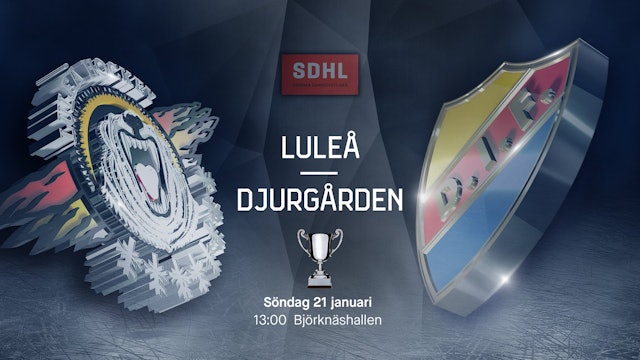Djurgården Hockey: Matchsnack: Luleå-Djujrgården