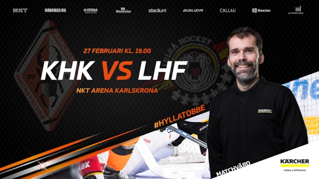 Karlskrona HK: Hemmamatch den 27 februari mellan Karlskrona HK och Luleå HF - just nu 3602 på plats!