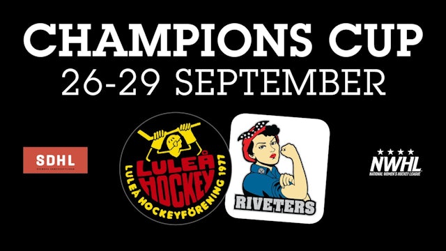 Luleå Hockey: LHF/MSSK först ut i Champions Cup