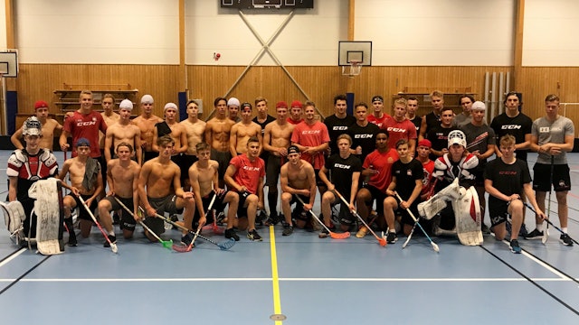 Malmö Redhawks: Innebandymatch inledde midsommarfirandet