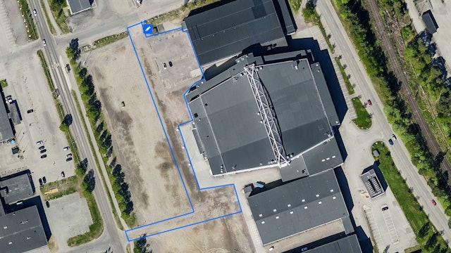 Luleå Hockey: Asfaltering av parkeringen