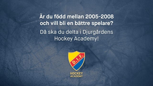 Djurgården Hockey: Bli en bättre spelare under lovet