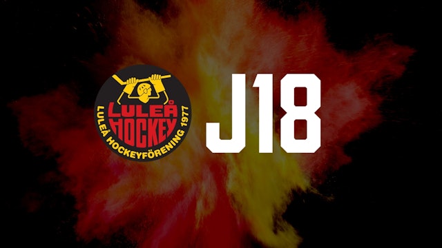 Luleå Hockey: J18 vann målrik match