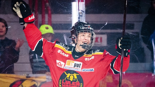 Luleå Hockey: Gunler målskytt i hemmadebuten