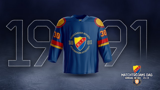 Djurgården Hockey: Matchtröjan från 1991