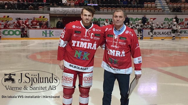 Timrå IK: Stort tack J Sjölunds Värme & Sanitet AB, matchvärd mot Malmö Redhawks