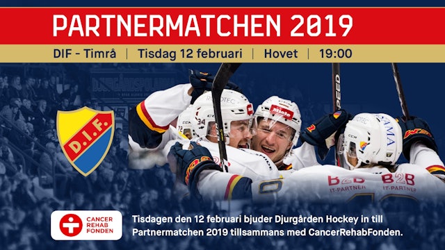 Djurgården Hockey: Var med på årets partnermatch