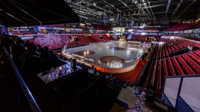 Brynäs: Stängd arena för allmänheten