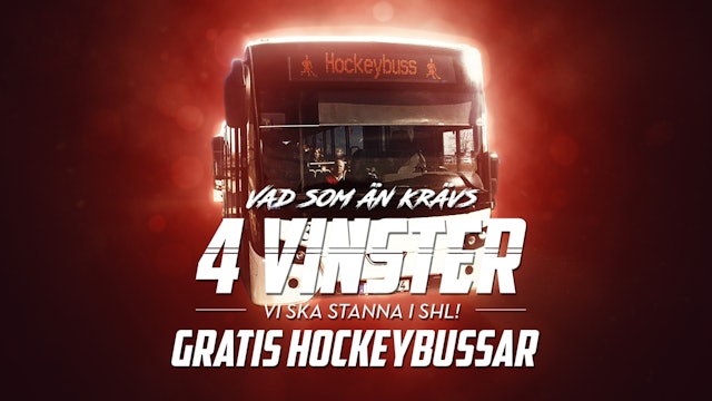 Timrå IK: Gratis hockeybussar i Direktkvalet till SHL!