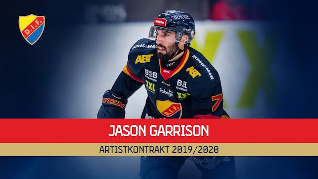 Djurgården Hockey: Jason Garrison kommer tillbaka på artistkontrakt