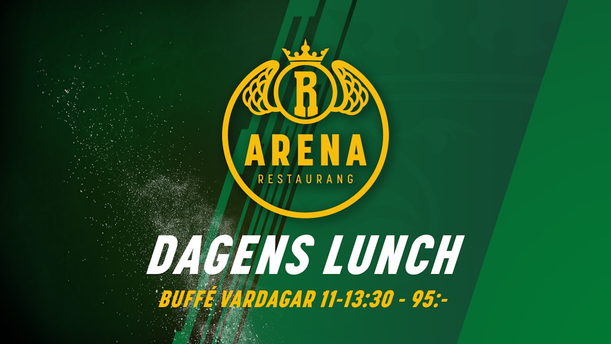 Rögle BK: Veckans lunchmeny - ta gärna med maten hem Rögle BK: Veckans lunchmeny - ta gärna med maten hem