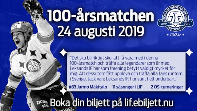 Leksands IF: Klar för match: Jarmo Mäkitalo