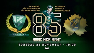 Klicka här för biljetter till Färjestad-Skellefteå - Magic Mike Night!