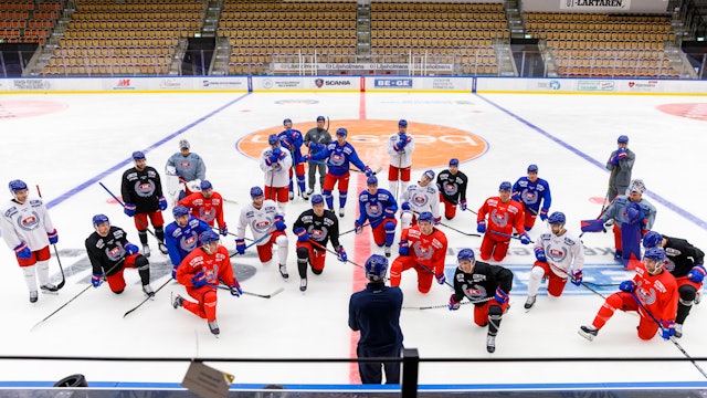 Oskarshamn: Första träningsmatchen mot LHC Oskarshamn: Första träningsmatchen mot LHC