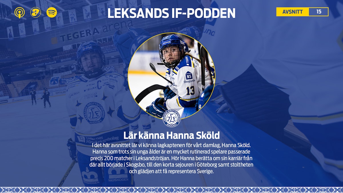 Leksands IF: 015. Hanna Sköld - Leksands IF-podden