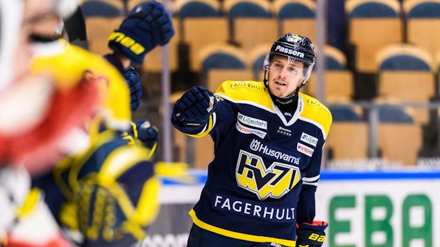 Hv71: Forsberg hattrick-hjälte när HV71 vann