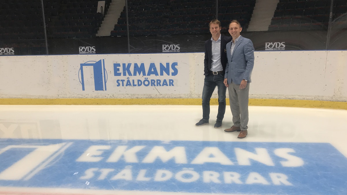 Djurgården Hockey: Ekmans Ståldörrar utökar samarbetet med oss