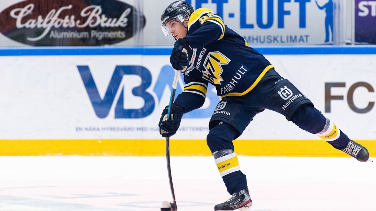 Hv71: Nya poäng från Johannes Kinnvall?