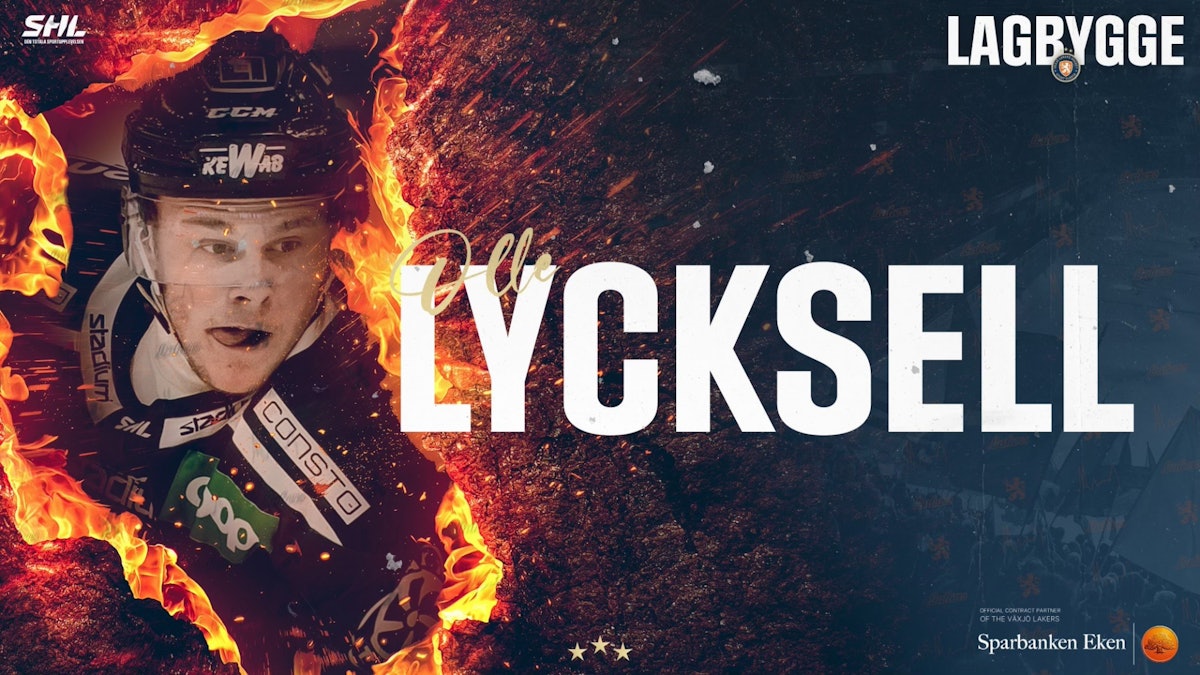 Växjö Lakers: Olle Lycksell har signat