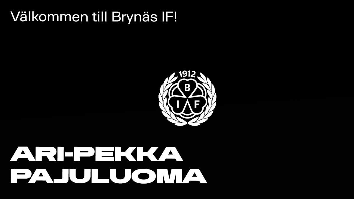 Brynäs: Ny assisterande tränare klar - välkommen till Brynäs IF, Ari-Pekka Pajuluoma