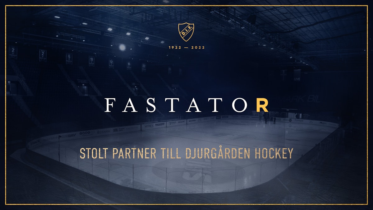 Fastator skriver på för tre år som huvudpartner till Djurgården Hockey