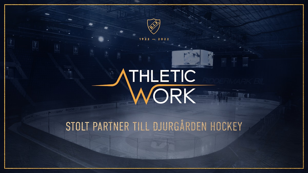 Djurgården Hockey presenterar Athletic Work som partner