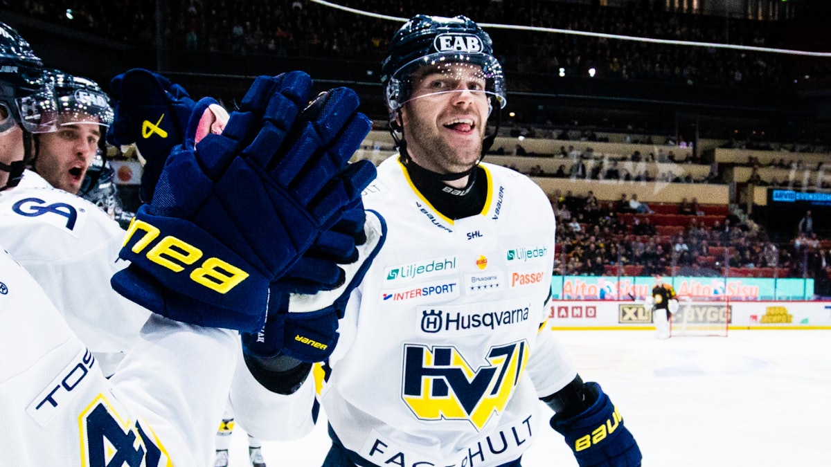 Hv71: Stark insats i Gävle gav tre poäng