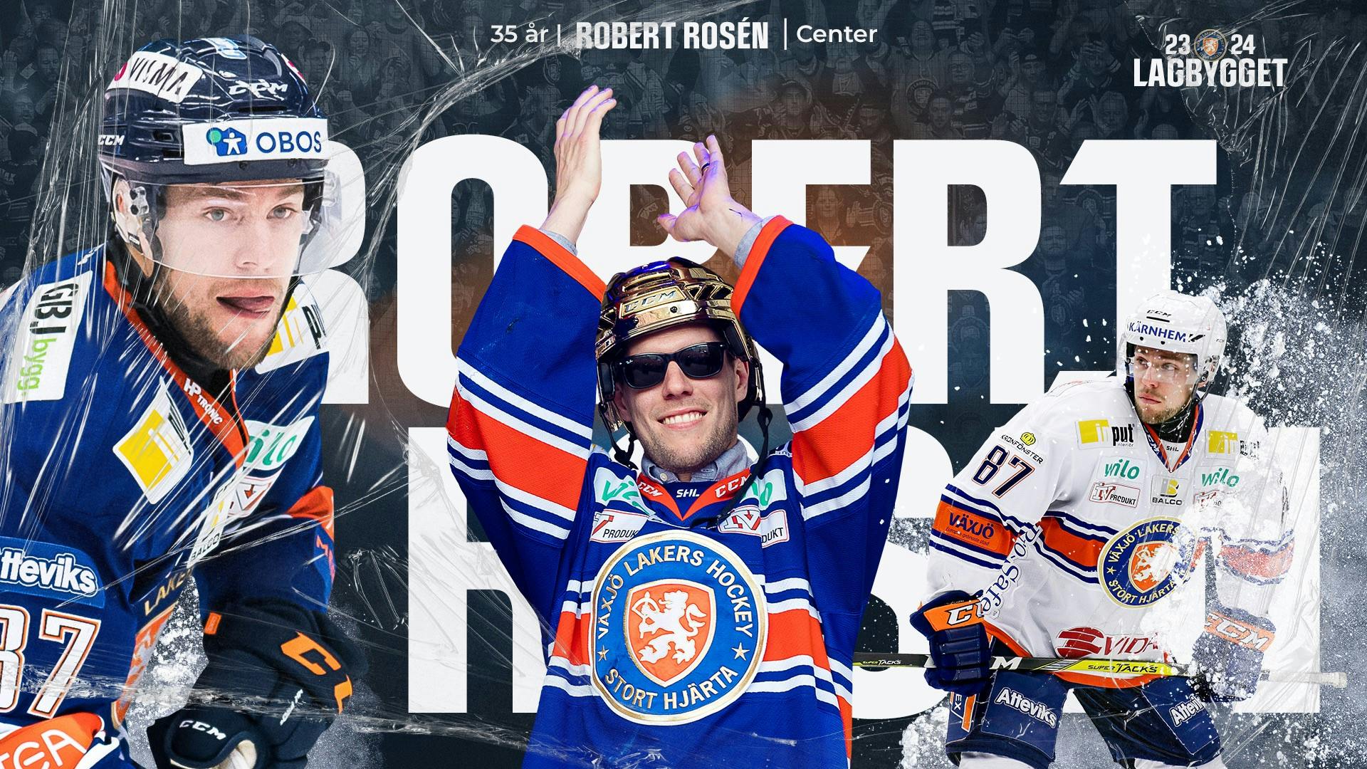 Robert Rosén har kritat på | Växjö Lakers