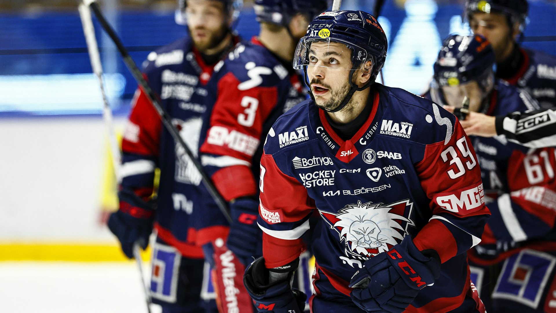 240130 Linköpings Ty Rattie jublar efter mål 3-0 under ishockeymatchen i SHL mellan Linköping och Oskarshamn den 30 januari 2024 i Linköping.
Foto: Peter Holgersson / BILDBYRÅN / COP 102 / PH0231
ishockey ice hockey shl svenska hockeyligan swedish hockey league linköping oskarshamn jubel
