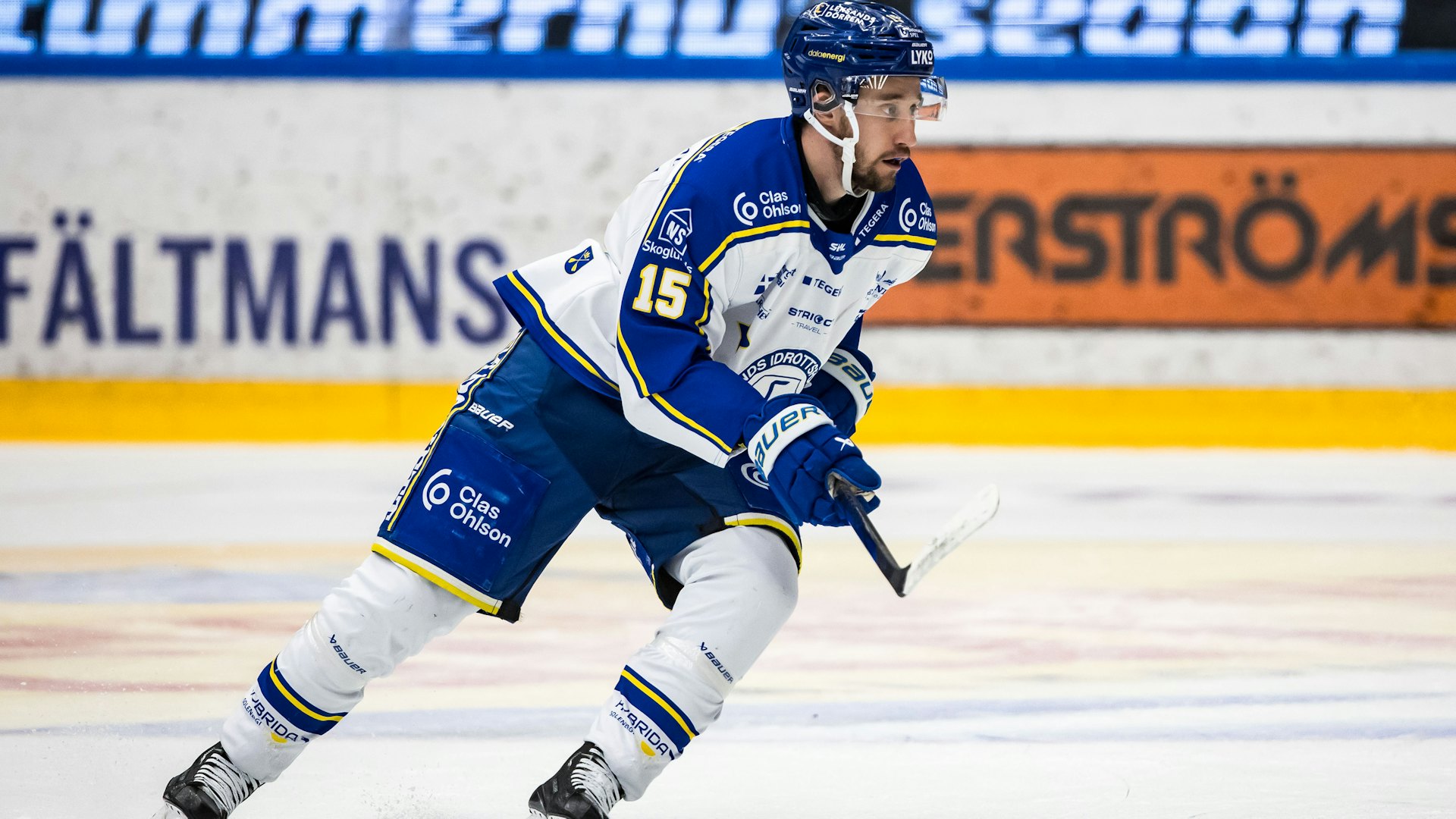 240328 Leksands Max Veronneau under kvartsfinal fyra i SHL mellan Leksand och Frölunda den 28 mars 2024 i Leksand.
Foto: Daniel Eriksson / BILDBYRÅN / COP 173 / DE0221
ishockey ice hockey shl svenska hockeyligan swedish hockey league kvartsfinal quarterfinal quarterfinals leksand frölunda