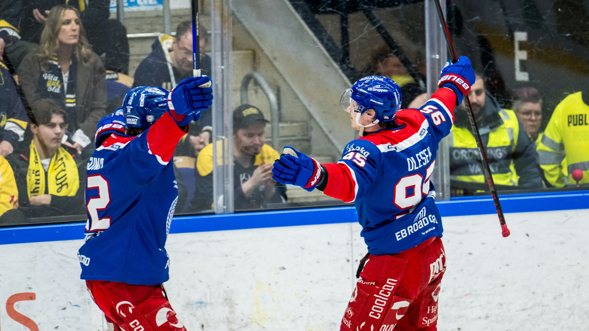 240326 Oskarshamns Nick Olesen under ishockeymatchen i kvalet till SHL mellan Oskarshamn och HV71 den 26 mars 2024 i Oskarshamn.
Foto: Suvad Mrkonjic / BILDBYRÅN / COP 170 / SM0311
ishockey ice hockey shl kval slutspel qualification qualifier relegation oskarshamn hv71