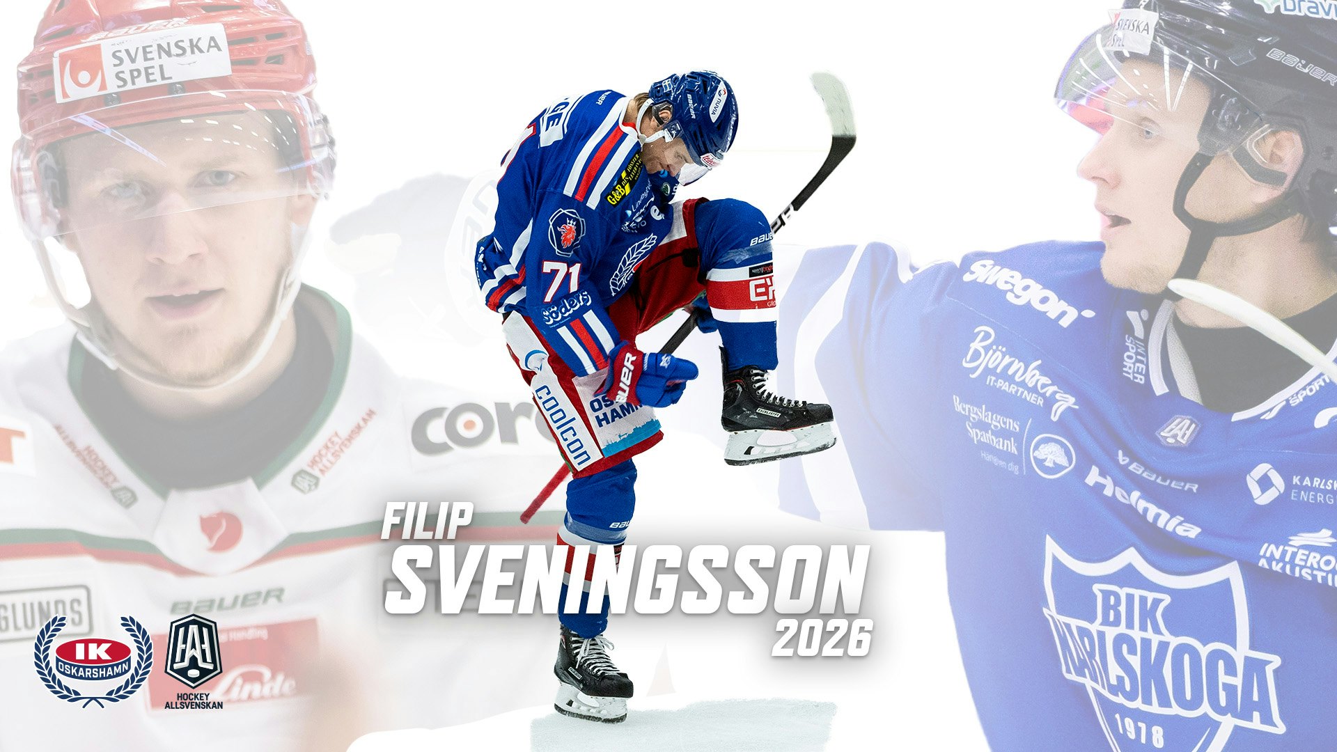 Filip Sveningsson återvänder till IK Oskarshamn
