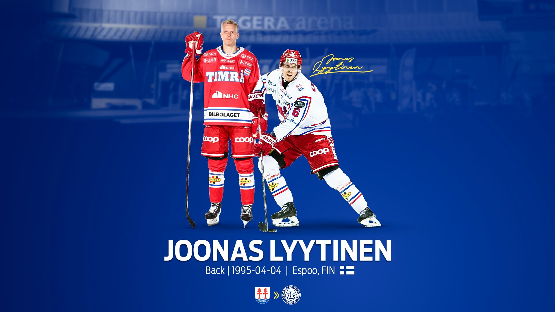 Joonas Lyytinen skriver tvåårskontrakt med Leksands IF