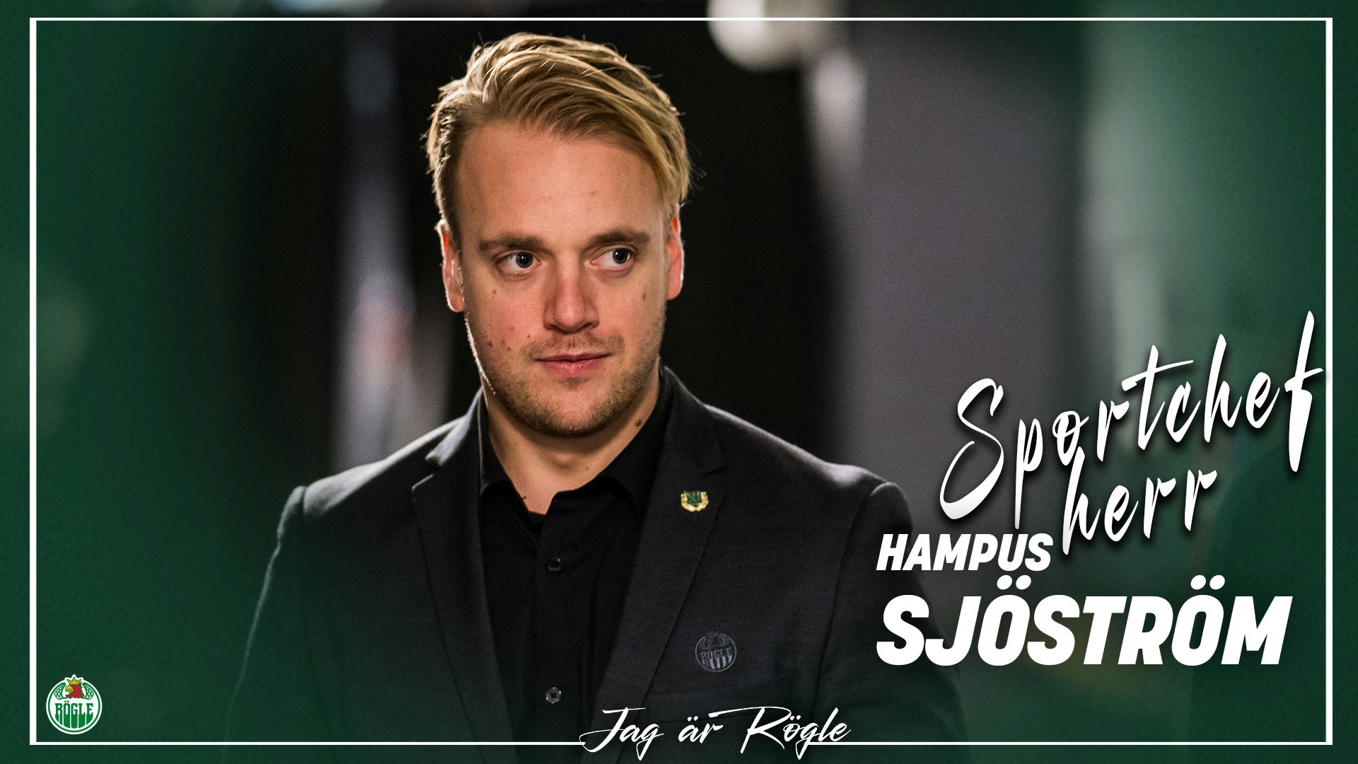 Hampus Sjöström sportchef för herrlaget