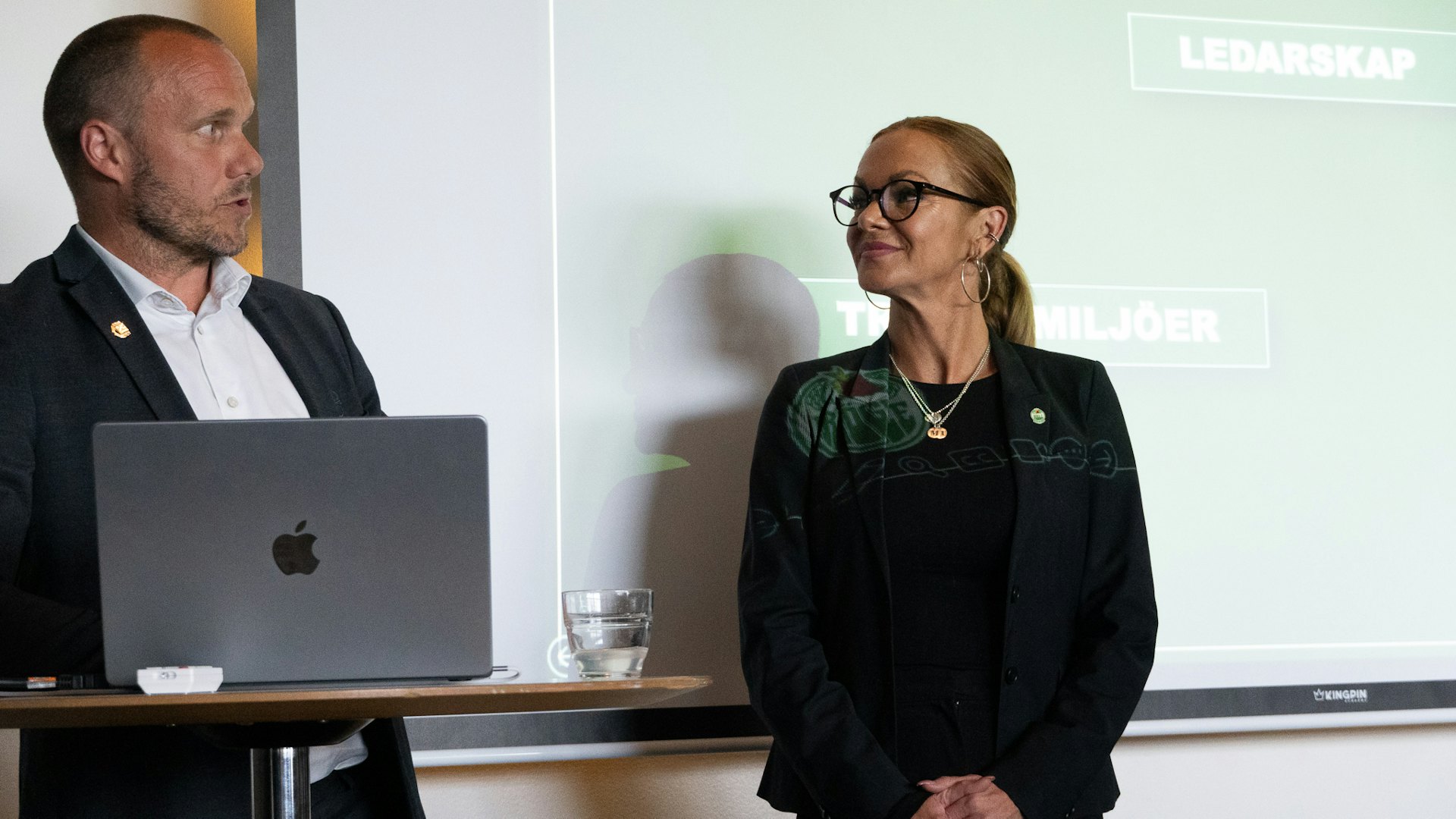 Daniel Henrysson och Lotta Vöcks Möller