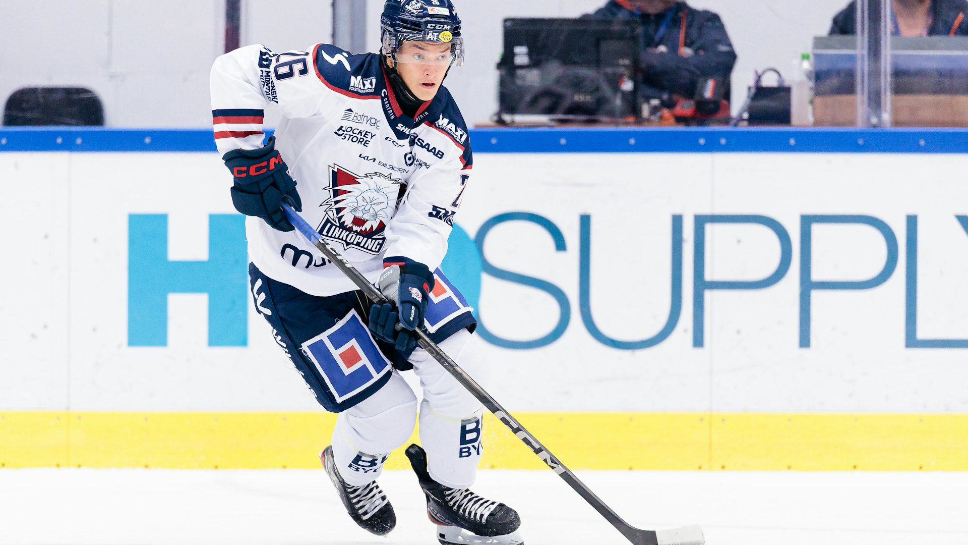 241001 Linköpings Fabian Wagner under ishockeymatchen i SHL mellan Växjö och Linköping den 1 oktober 2024 i Växjö.
Foto: Jonas Ljungdahl / BILDBYRÅN / COP 144 / JO0273
ishockey ice hockey shl svenska hockeyligan swedish hockey league växjö linköping