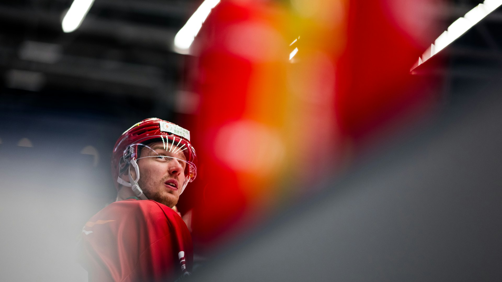 241031 Modos Johan Södergran inför ishockeymatchen i SHL mellan Rögle och Modo den 31 oktober 2024 i Ängelholm.
Foto: Petter Arvidson / BILDBYRÅN / kod PA / PA0913
ishockey ice hockey shl svenska hockeyligan swedish hockey league rögle modo rögle
