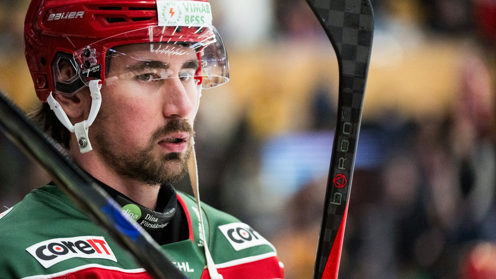 250123 Modos David Bernhardt deppar efter ishockeymatchen i SHL mellan Modo och Luleå den 23 januari 2025 i Örnsköldsvik.
Foto: Jonas Forsberg / BILDBYRÅN / COP 71 / JR0091
ishockey ice hockey shl svenska hockeyligan swedish hockey league modo luleå depp