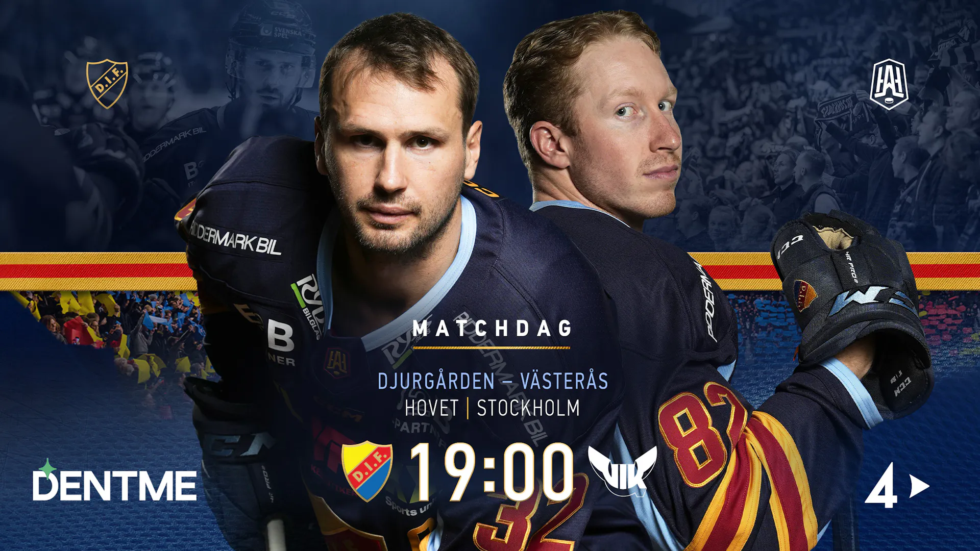 Matchdag Djurg rden V ster s Djurg rdens IF Hockey Matchdag Djurg rden V ster s Djurg rdens IF Hockey
