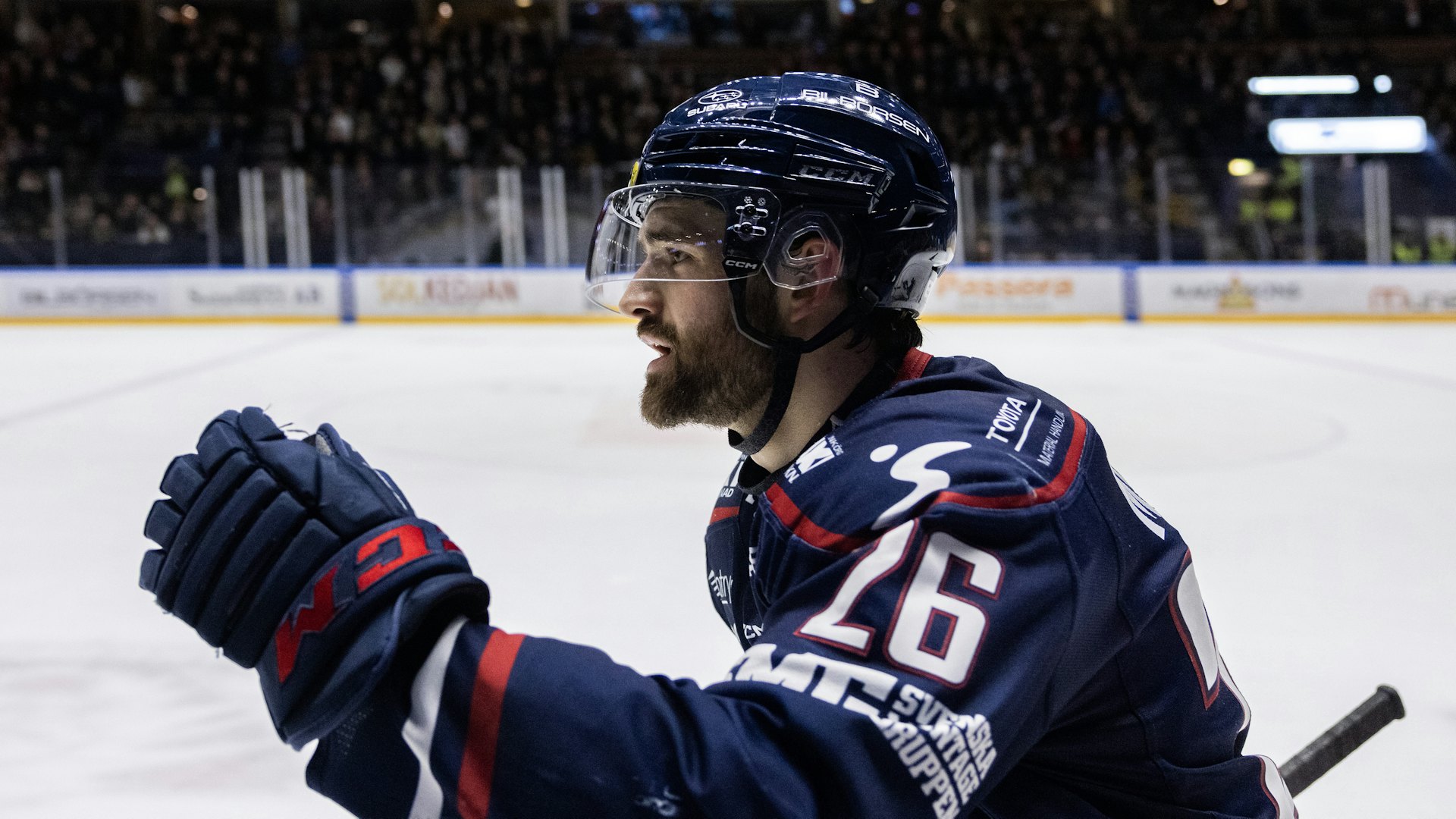 250301 Linköpings Max Martin jublar efter 1-1 under ishockeymatchen i SHL mellan Linköping och Skellefteå den 1 mars 2025 i Linköping.
Foto: Magnus Andersson / BILDBYRÅN / COP 308 / MN0139
ishockey ice hockey shl svenska hockeyligan swedish hockey league linköping skellefteå jubel