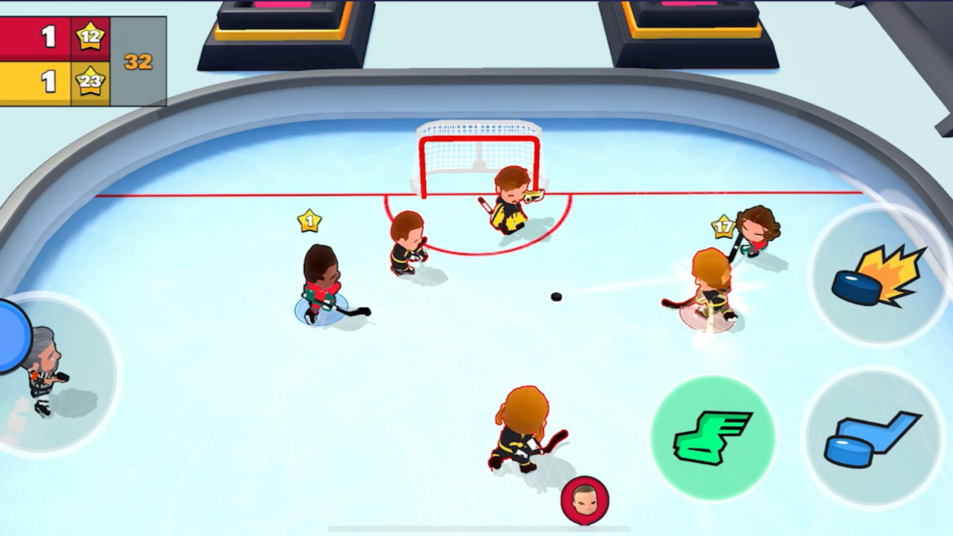Pocket Hockey - SHL Challenge - Gameplay