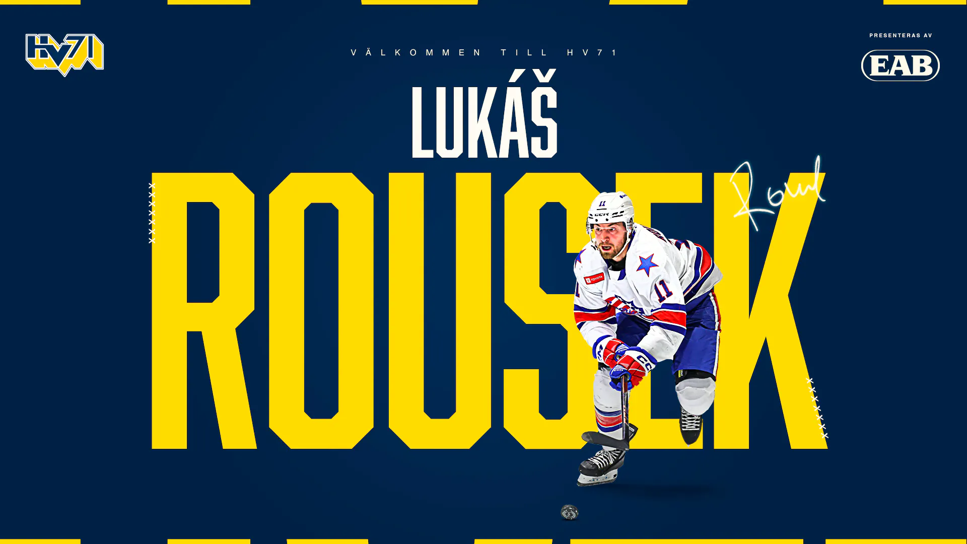 Lukas Rousek nästa nyförvärv i HV71