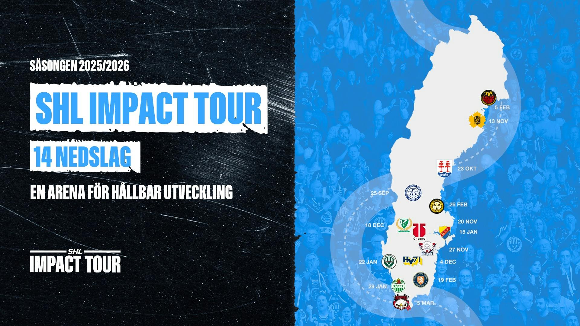 Nedräkningen har börjat – den 25 september startar SHL Impact Tour