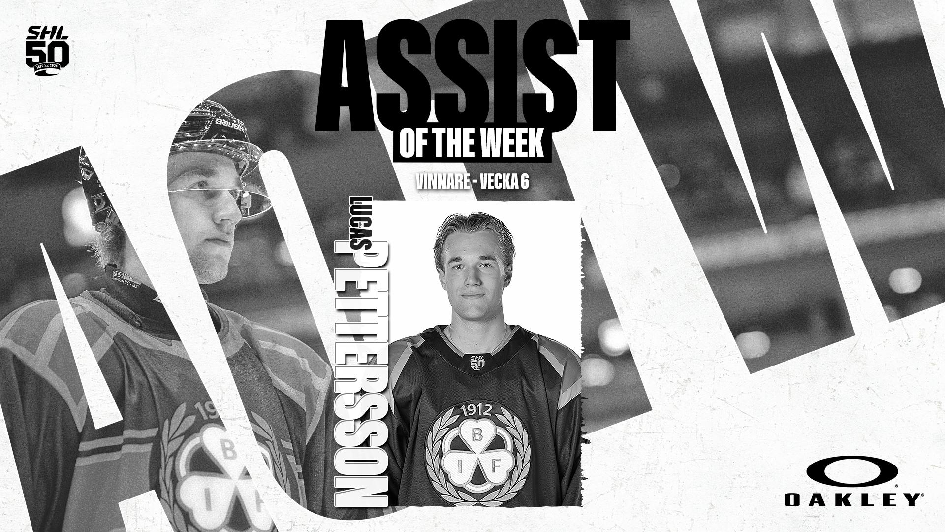 Assist of the Week vecka 6 – Lucas Pettersson, Brynäs | SHL