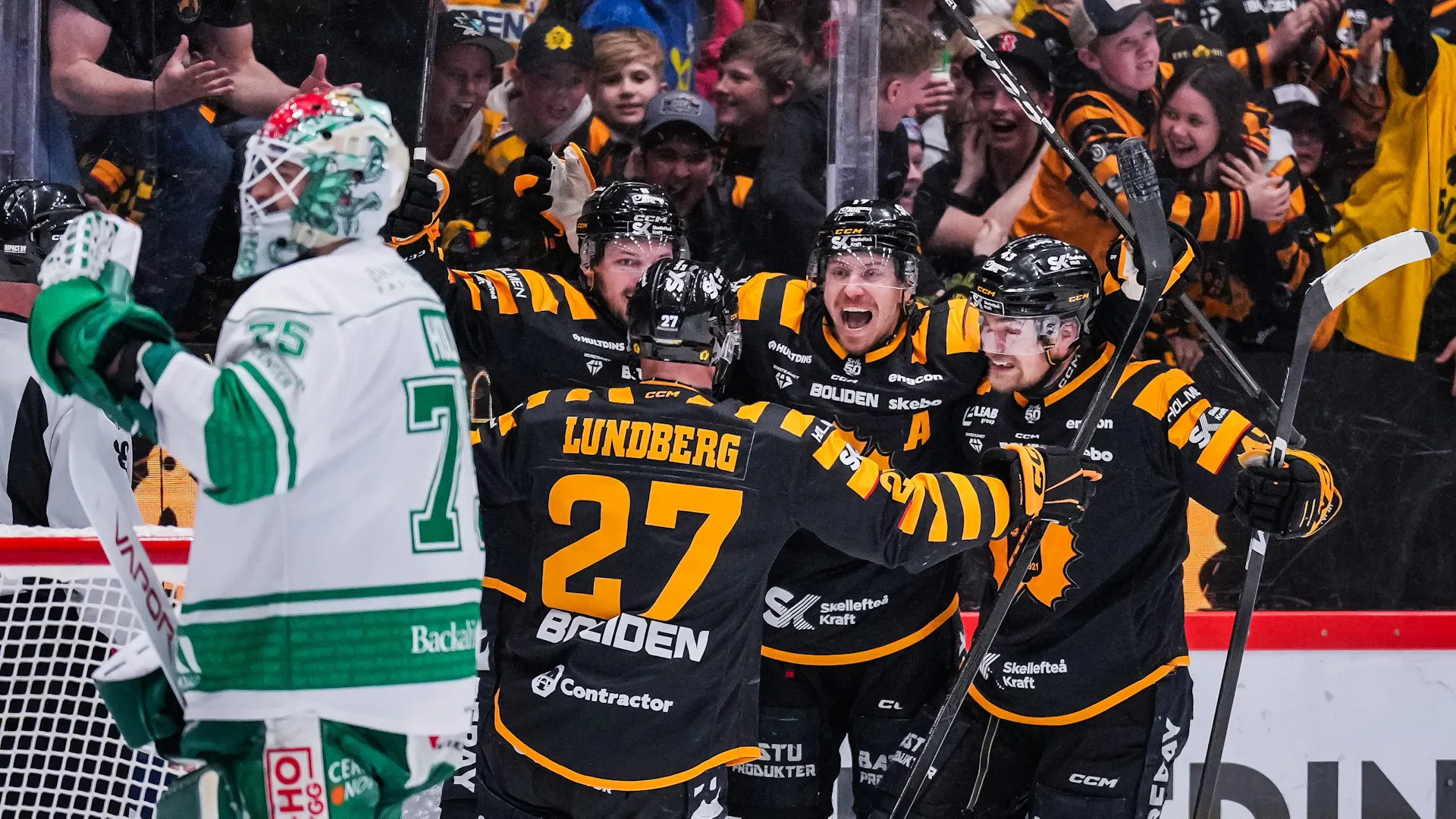 Skellefteå starkare i den första finalmatchen