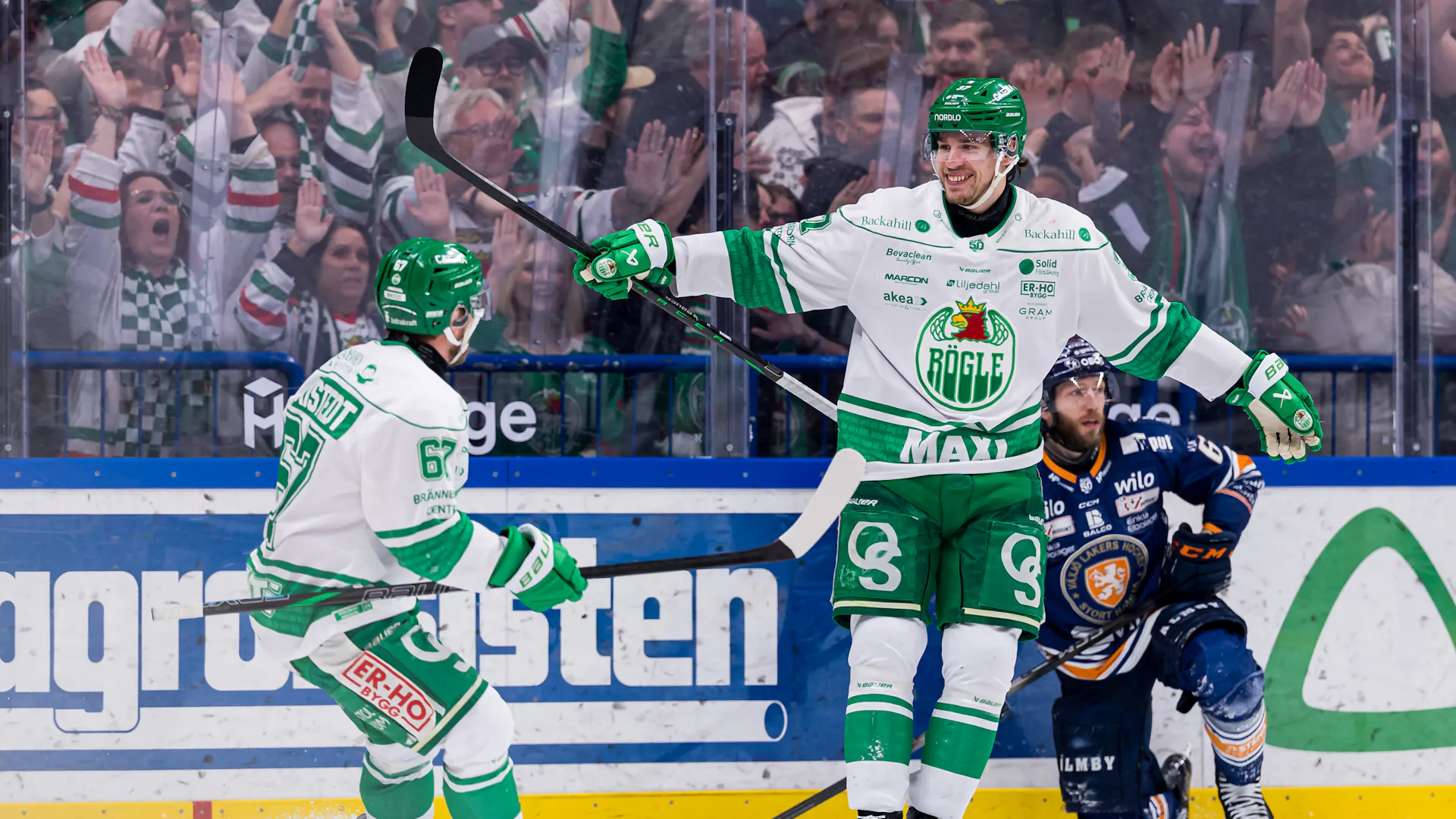 Sundsvik hattrick-hjälte - Rögle kopplar grepp om Växjö