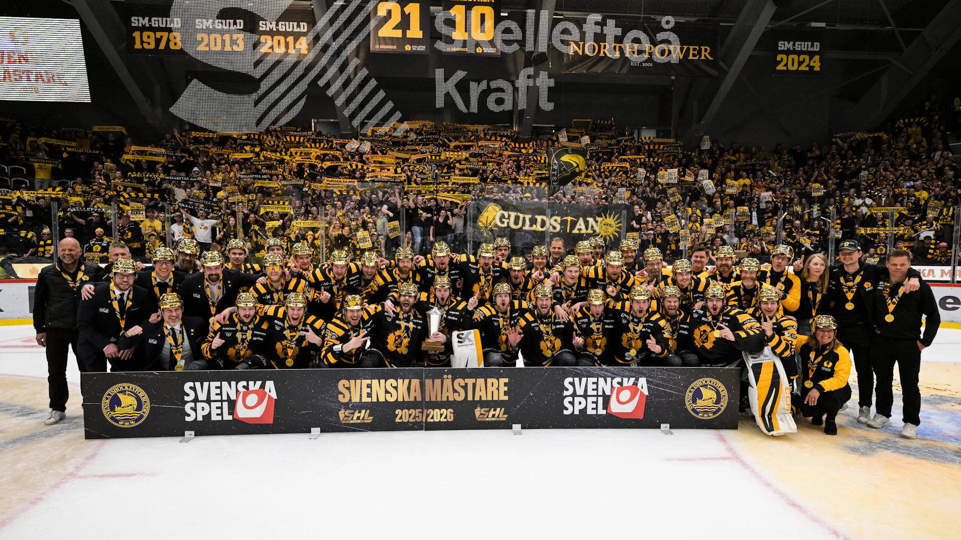 Bärgade femte SM-guldet: "Vi är helt dominanta"